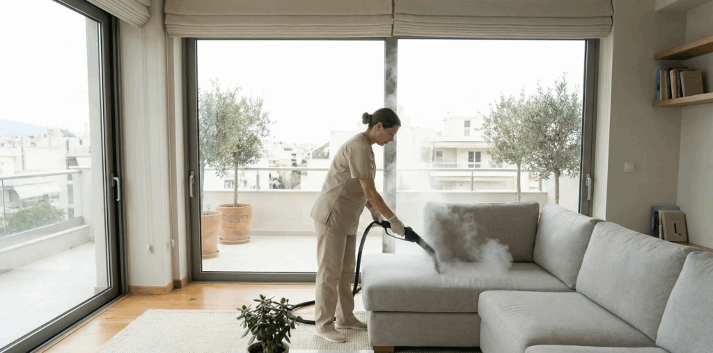 Βιολογικός καθαρισμός στρώματος για αφαίρεση ακάρεων και αλλεργιογόνων.